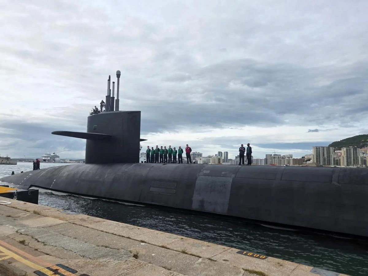 Рідкісне фото: ВМС США розкрили локацію підводного човна, що може нести ядерку, - BI